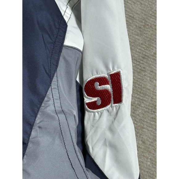 Chicago Bears Jacket Mens 2XL Navy Gray NFL‎ Football Full Zip Windbreaker Team - Picture 9 of 9